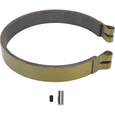 6-Zoll-Bremsband- und Bolzensatz, Stahllegierung, Hochleistungskeramik-Baugruppe für Go-Kart, ATV, Minibike (1/5)