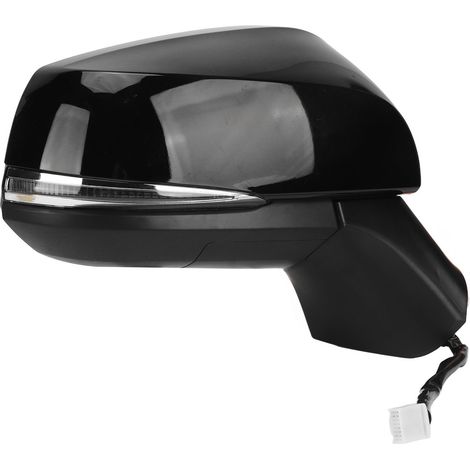 Rétroviseur extérieur droit chauffant électrique noir brillant avec clignotant intégré pour RAV4 XA50 2019-2022 (1/5)