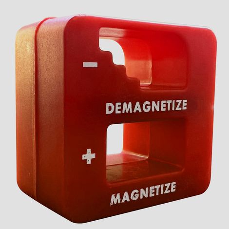 Magnetiseur, demagnetiseur pour outils en acier - 50mm (1/3)