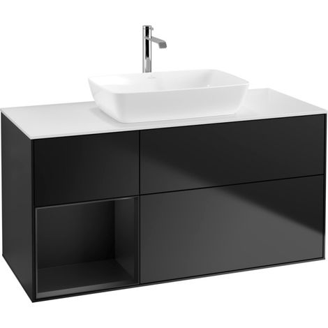 Villeroy & Boch F821PDPD Armoire sous-lavabo Finion F82 (1/2)