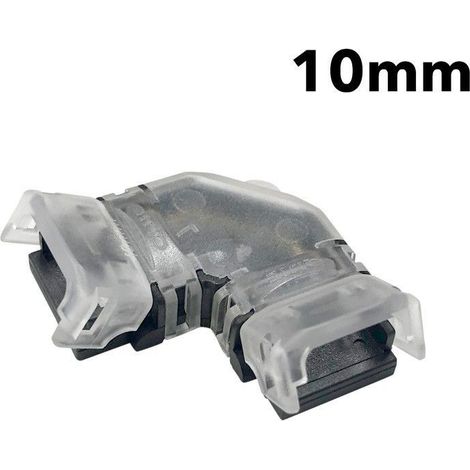 Connecteur d'angle en "L" à ruban LED COB monochrome 12V / 24V - (1/5)