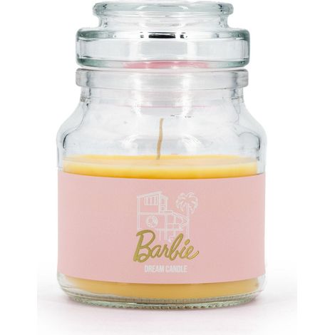 Candela profumata dal design elegante decorazione d'interni 11,2 x 7 cm con durata di combustione prolungata in vetro trasparente 130017571