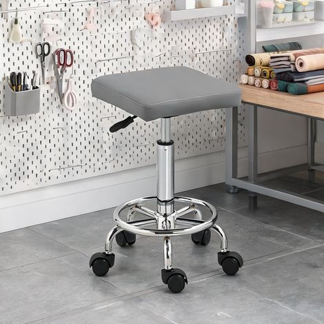 Tabouret réglable de 50 à 66 cm 34 x 34 x 66 cm (1/5)