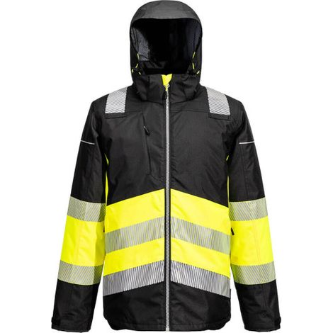 Chaqueta PW3 Alta Visibilidad Clase 1 Invierno PW364 XS Amarillo/Negro (1/2)
