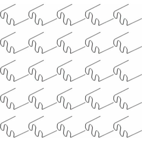 500 Pcs Baguettes de Soudage Agrafe Chaude Réparation Machine en Plastique Soudage Agrafeuse Chaude Voiture Auto Pare-Chocs Réparation Pré Coupe Vague Agrafes 0.6 Mm,de DEBUNS (1/5)