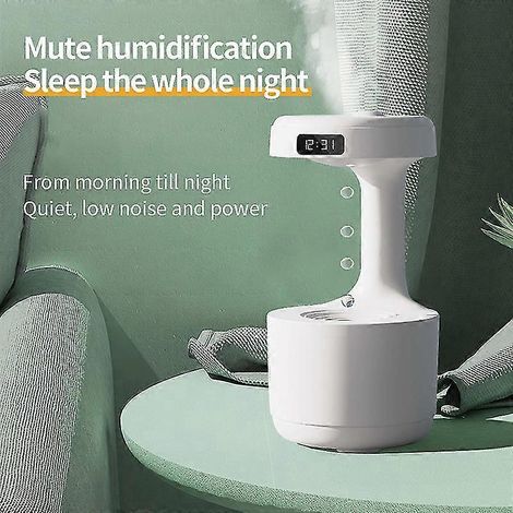 500-ml-Luftbefeuchter mit Anti-Schwerkraft-Funktion, Duftspender, Aromatherapie, 8 Stunden Laufzeit, Luftreiniger für Dropshipping – Weiß, 2 Stück (1/5)