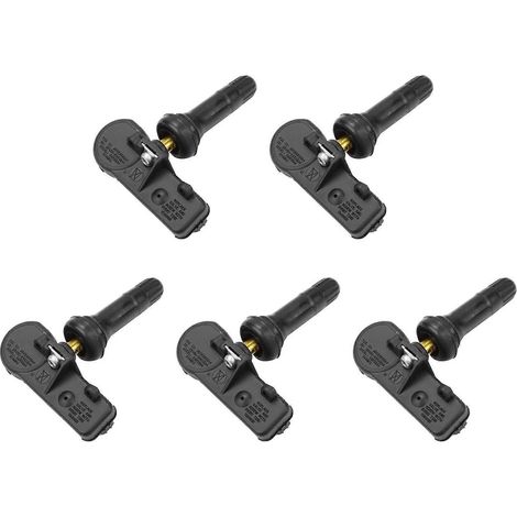 Capteurs de pression des pneus TPMS (5 pièces) 20923680 compatibles avec GM Chevrolet Silverado, Suburban et Tahoe (1/5)