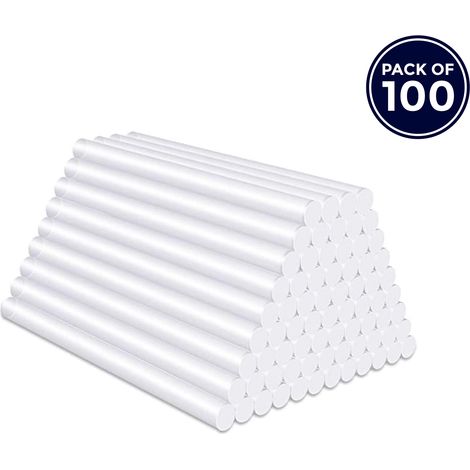 Dapetz ® 100 X 7mm000mm Hot Glue Sticks, Universal Transparent Super Adhesive Mini Glue Sticks for Hot Glue Gun, No Smell Fast Dry Ideal for DIY Arts, Crafts, Hobbies (1/5)