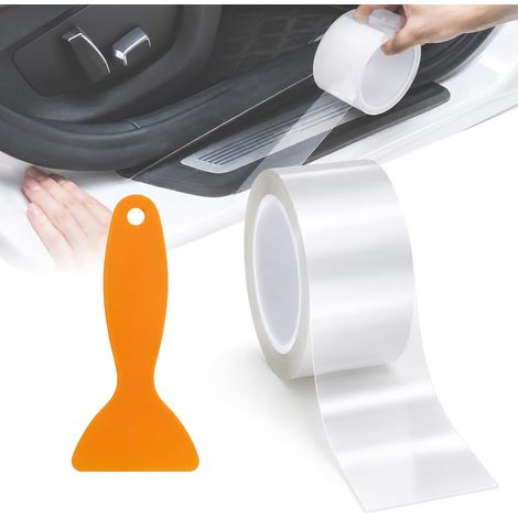 Film de protection de peinture 5 cm x 10 m, film de protection de peinture pour voiture, vélo, moto, meubles (1/5)