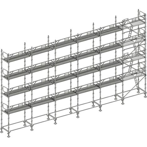 Échafaudage Altrad Façadier 190 m²