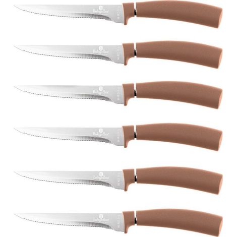 Berlinger Haus Rose Gold Set mit 6 Steakmessern