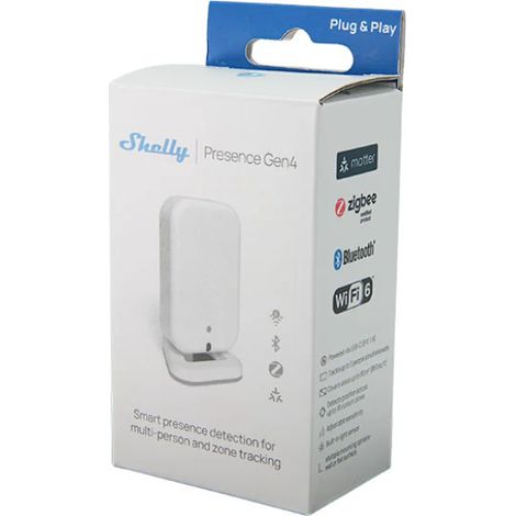 Sensore presenza intelligente 42m2 shelly - sh-presencegen4