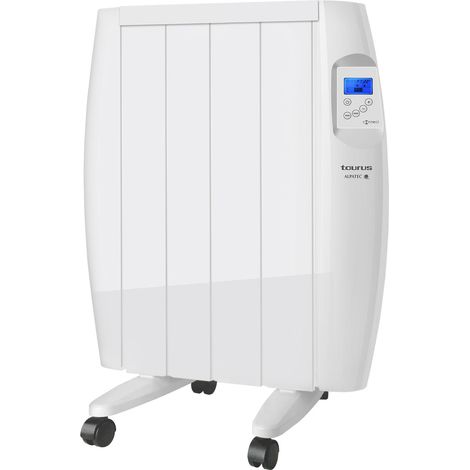 Taurus Malbork Connect 600 – Radiador eléctrico Wi-Fi 600 W – Control por App y voz – Alexa y Google Assistant – 3 modos de funcionamiento – Programación diaria y semanal – IP24 (1/5)