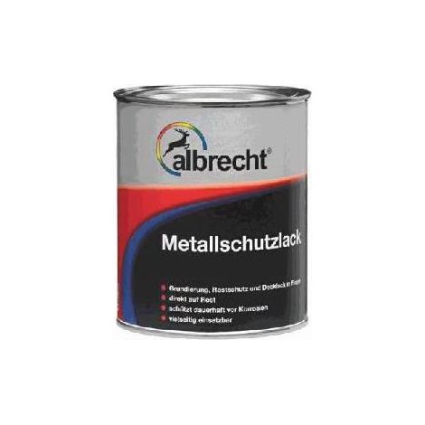 Albrecht Metallschutzlack 375 ml silbergrau Lack Schutzlack Rostschutz (1/3)
