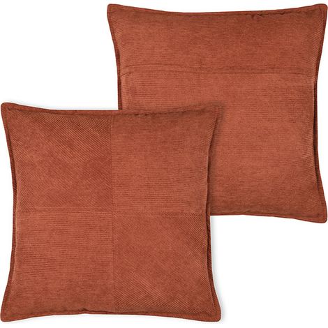 Dandy-Kissen Rotbraun 45x45cm - Stoff