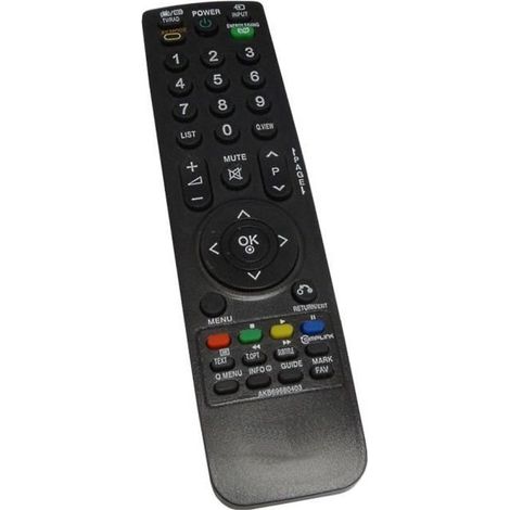 Télécommande TV - LG - AKB69680403 - Compatible - Noir - Simple