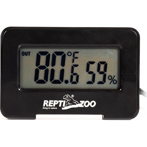 Thermomètre-hygromètre avec écran LCD pour terrarium, sonde pour terrarium (1/5)