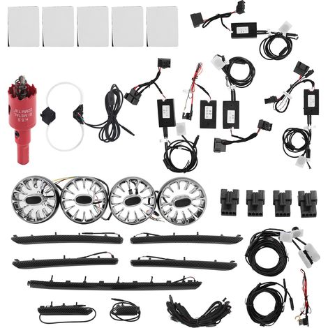 Meilleures améliorations intérieures, Kits d'éclairage ambiant LED 32 couleurs pour remplacement du contrôleur MMI A3 8V 2019 – 2020 (1/5)