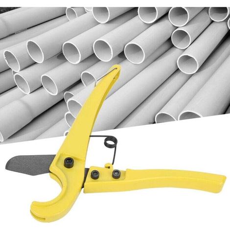 Coupe-tuyau, ciseaux pour tuyaux en PVC, mini coupe-tuyau pour tuyaux en PVC, coupe-tuyau en plastique d'un diamètre inférieur à 1,4 pouces