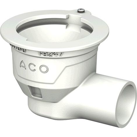 ACO Bodenablauf Passavant DN70 1,5 Grad/1,6l/s/Halter./ohne WS/epoxiert, 5169.70.20