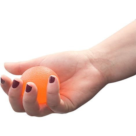 Palla da massaggio a resistenza variabile in gomma 5 cm - Set di 3