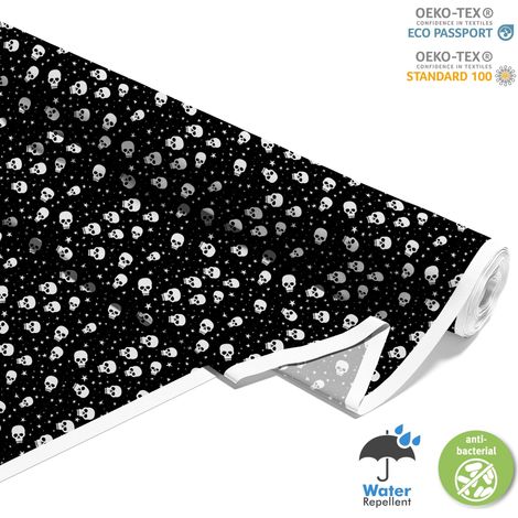 TESSUTI DECORATIVI PER ESTERNI OXFORD - Motivo Teschio I DX4890 (1/5)
