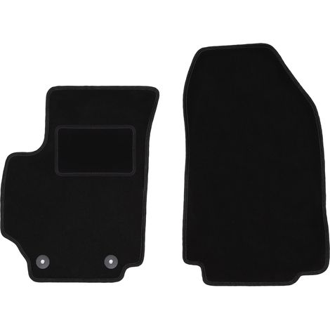 Tappetini in velluto nero per: Fiat Croma II station wagon (2005-2011) (1/5)
