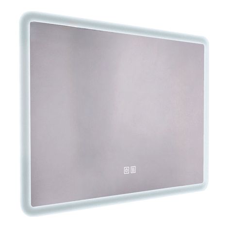 ONDEE ZEN - Miroir salle de bain Éclairant ATHENA - Bords effet givré - 90 x 60 cm (1/3)