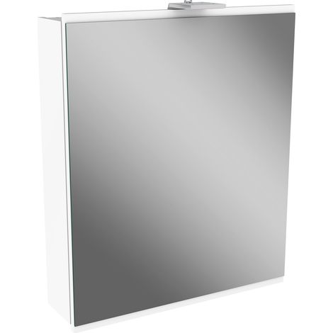 FACKELMANN Lima Spiegelschrank 60cm Korpusfarbe: Weiß Matt (1/2)
