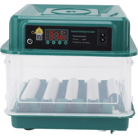 Incubateur automatique à plateau réglable pour œufs domestiques, retourneur d'œufs pour l'éclosion, prise UE 220 V, 10 œufs (1/5)