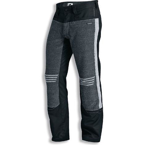 Uvex Cut Quatroflex Männer-Arbeitshose - Schwarz-Graue Herren Bundhose - Schnittschutz der Stufe 5: 106 (1/5)