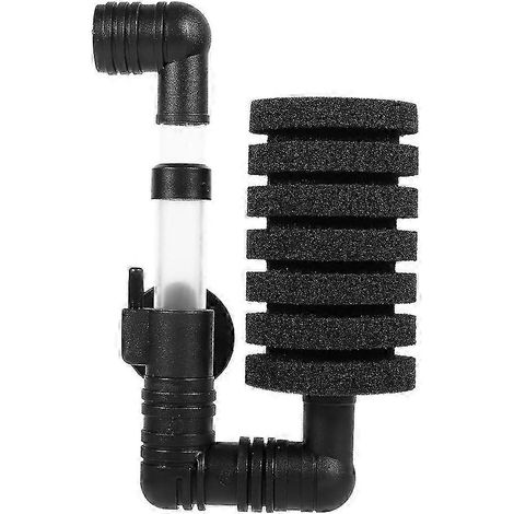 Nouveau filtre à air biochimique à éponge pour aquarium avec ventouse (filtre à une seule tête) (1/3)
