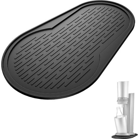 Tapis D'égouttement en Silicone pour Soda Crystal 3.0, Imperméable et Antidérapant Tapis Antidérapant Séchage Rapide, Accessoires pour Machine à Soda (1/5)