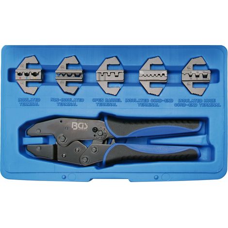 Pinza per terminazioni con ganasce intercambiabili BGS Technic