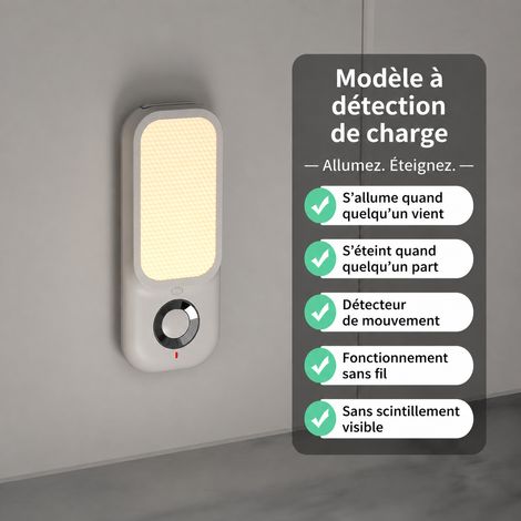 Veilleuse LED à détecteur de mouvement avec lampe torche rechargeable filaire 5W TB-38SLIR tb-38slir 6,3 × 2 × 16 cm 200 g – Livraison gratuite