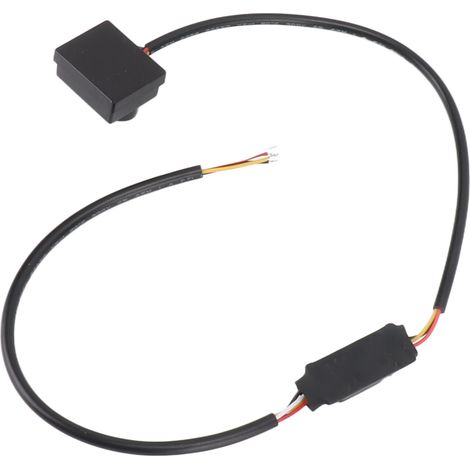 Interrupteur à détecteur de mouvement intelligent avec capteur de réflexion diffuse pour éclairage du miroir avant de la machine à cirer les chaussures (12 V CC) (1/5)