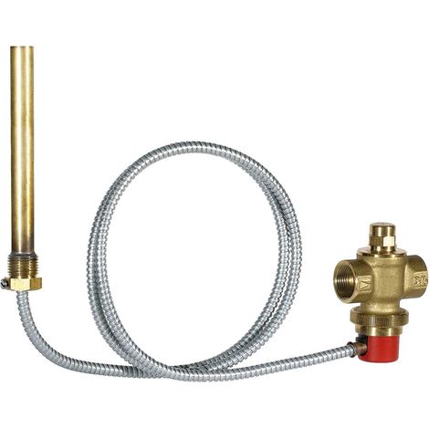 Therm Ablaufsicherung TS131-ZA Messing 100 GradC, 1300mm, 3/4 ", ZA100 (1/2)