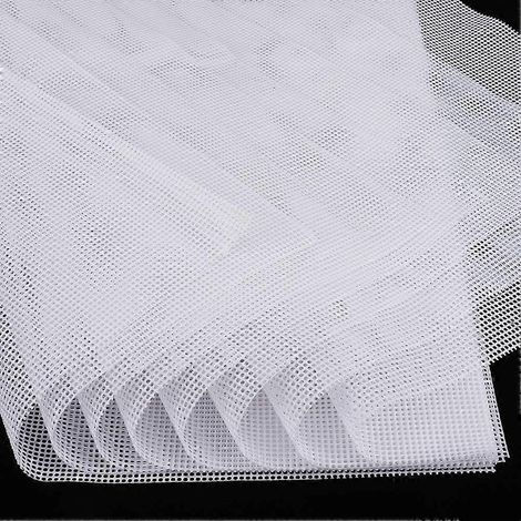 Lot de 8 feuilles déshydratantes carrées en silicone, antiadhésives, réutilisables et épaisses, pour sécher les fruits et légumes à la vapeur. (1/5)
