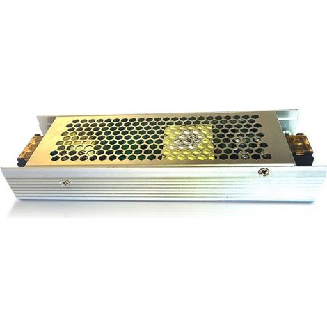 Alimentation métallique mince V-TAC 150 W 24 V 6,5 A avec 2 sorties IP20