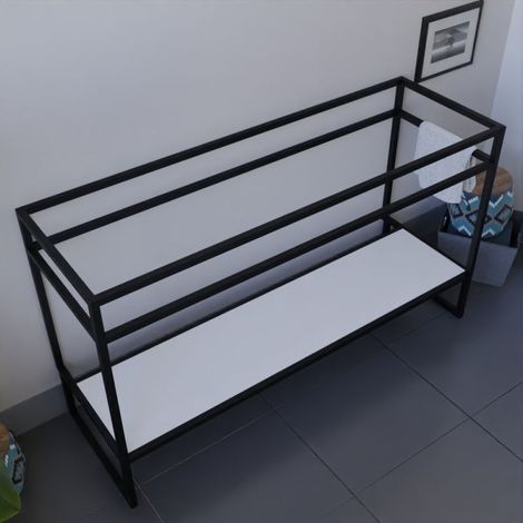 Meuble salle de bain sous plan vasque STRUCTURA 140 cm-
