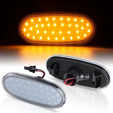 LUCI DI DELIMITAZIONE A LED COMPATIBILE CON VW Crafter anno 2006-2016 in VETRO TRASPARENTE (1/5)