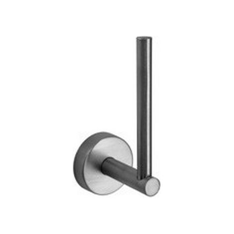 Portarotolo bagno design verticale in acciaio inox satinato MIRA-S kamalu