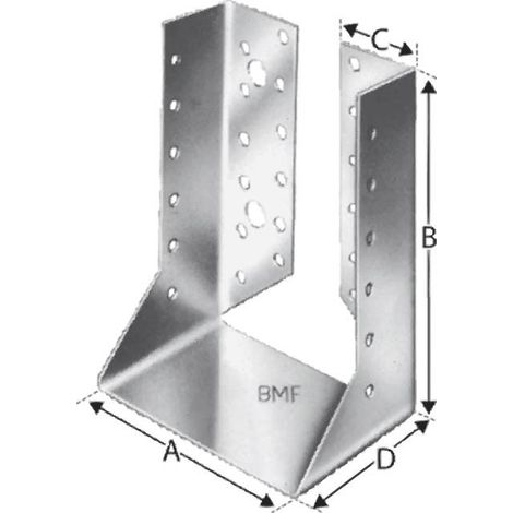 Colgador (zueco) de estructura interieur BSI100/140 SST (por 40)
