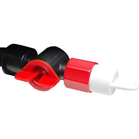 Vanne de vidange Fluval 10 cm plastique robuste