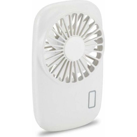 UlisemPocket Ventilatore Mini Ventilatore Potente Piccolo Ventilatore Portatile Velocità Regolabile USB Ricaricabile Raffreddamento Bianco (1/4)