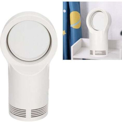 [NEVER USED] Bladeless electric heater, portable, small, white, without leaves, for office and home