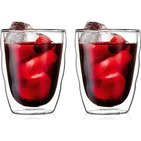 Set 2 verres - BODUM - Pilatus - Double paroi - 0.35 l - Transparent (1/4)