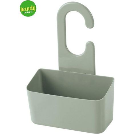 Portaoggetti Feridras Fox con gancio verde salvia