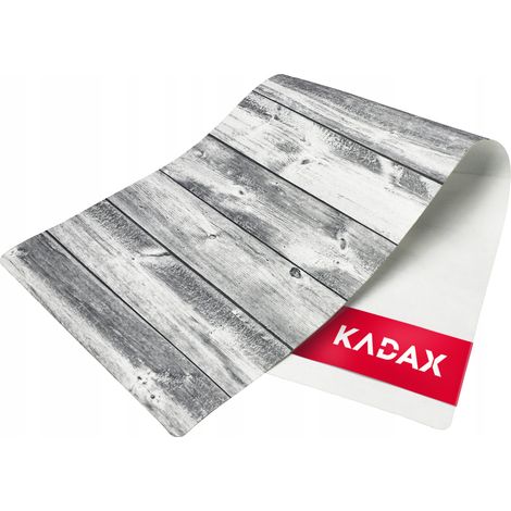 KADAX Tischläufer aus Filz, Grau