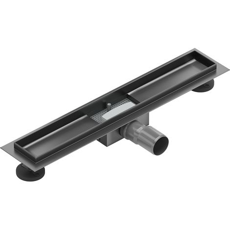 Mexen Flat Korpus für lineare Ablauf 60 cm, gun gray gebürstet - 1E15060 (1/4)